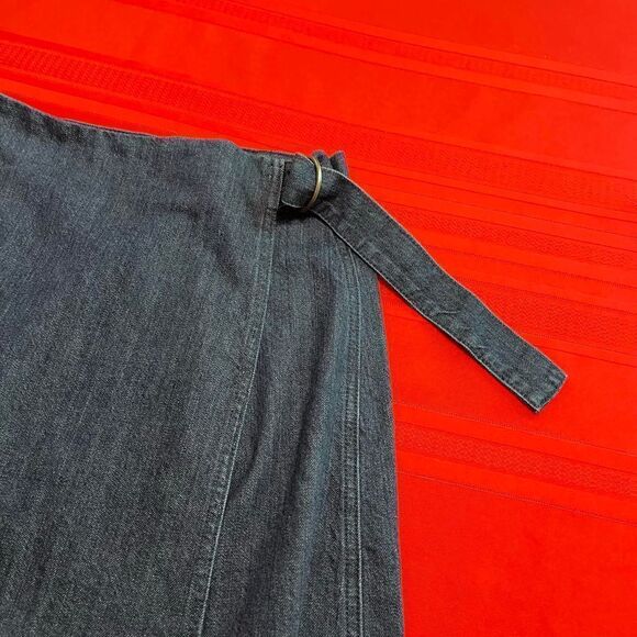 Madewell Raw Hem Denim Skirt Size 2 - Picture 2 of 7